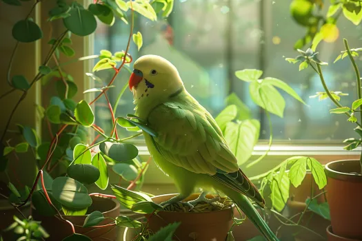 玄凤鹦鹉很怕人怎么办？