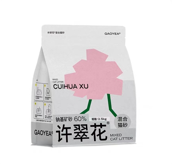 钠基混合猫砂测评：结团好但带出严重，不如纯植物砂实用