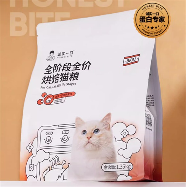 国产烘焙猫粮测评：BK01营养配方适合多数猫咪