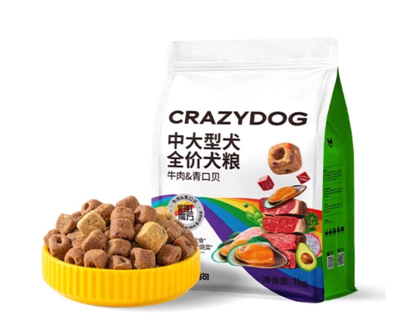 高性价比狗粮测评：淀粉含量高但适合运动型狗狗