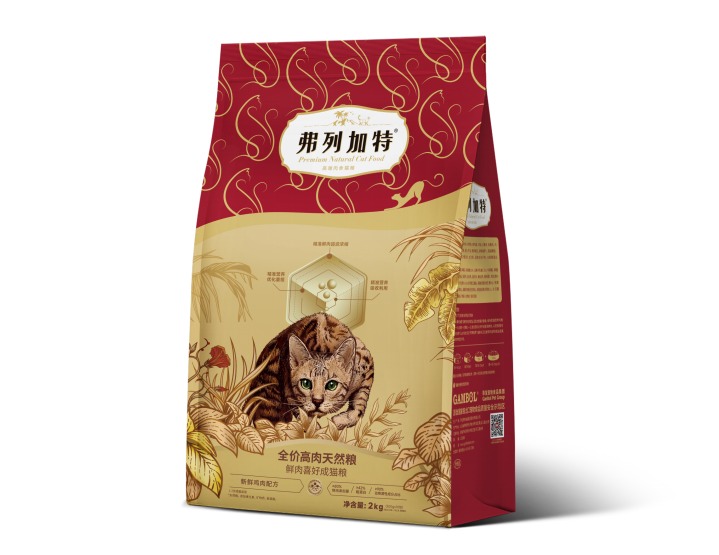 弗列加特80%高鲜肉配方成猫粮测评