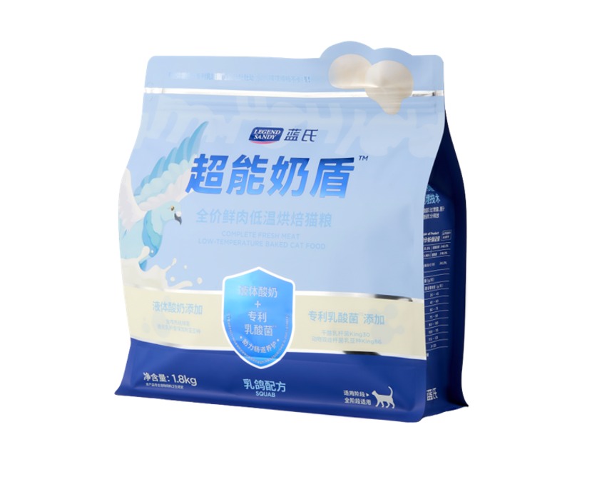 蓝氏超能奶盾猫粮测评 乳鸽配方高蛋白肠胃护理 蓝氏超能奶盾猫粮深度测评