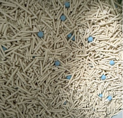 猫咪上厕所=喵尔代夫度假?有鱼木薯混合猫砂测评 有鱼猫砂怎么样