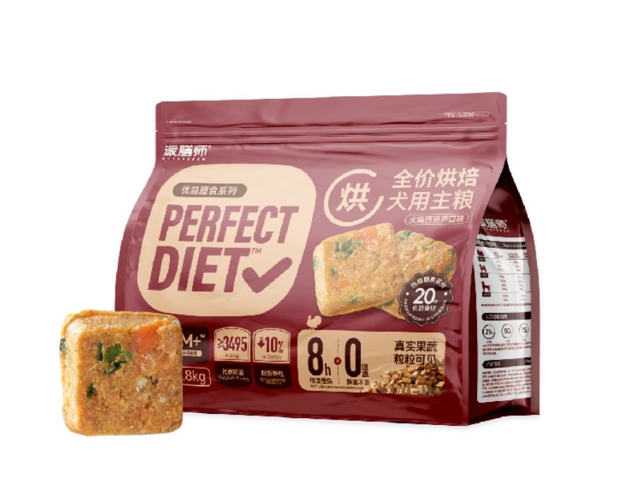 火鸡西葫芦烘焙狗粮测评｜营养与适口性深度解析