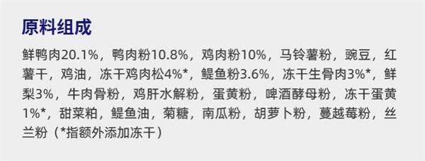 耐吉斯鸭肉梨夹心狗粮