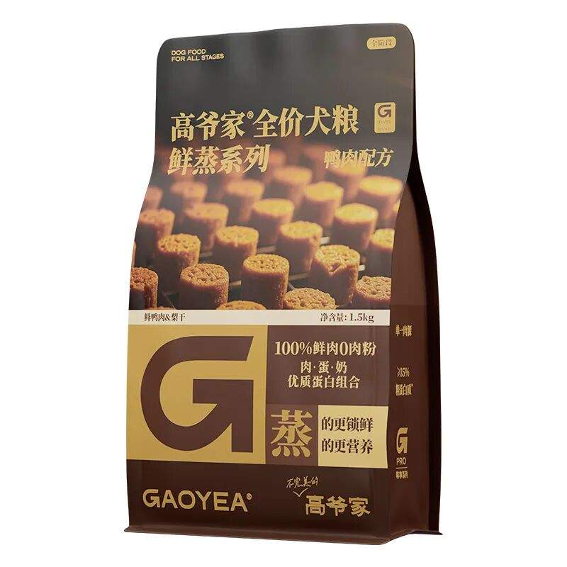 高爷家鲜蒸狗粮测评