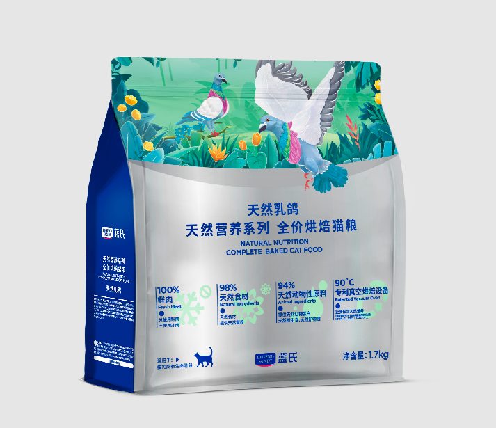 蓝氏乳鸽味烘焙猫粮测评｜高蛋白纯肉配方全解析