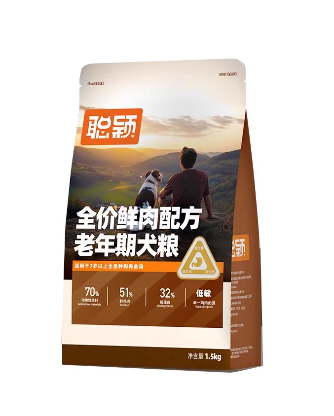 老年犬粮挑选指南｜聪颖犬粮真实测评