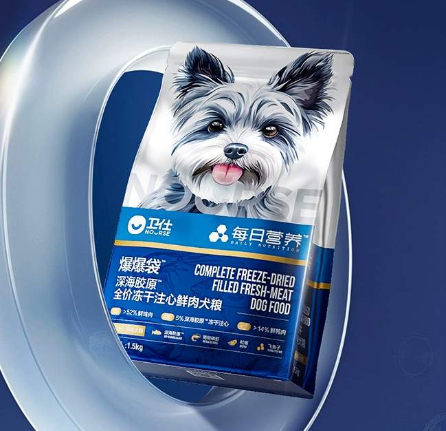 卫仕爆爆袋中小型犬专用狗粮测评