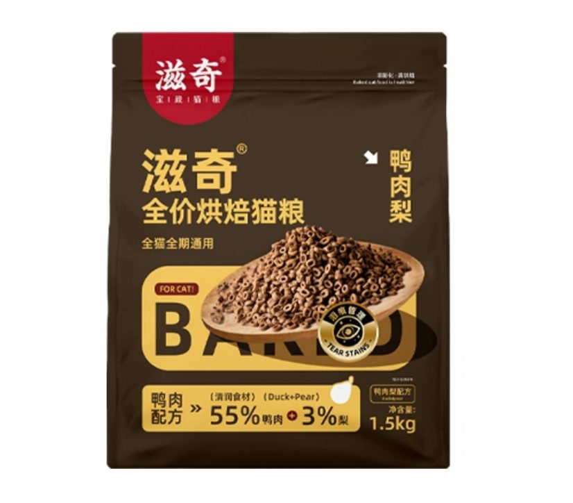 滋奇鸭肉梨烘焙猫粮真实评测