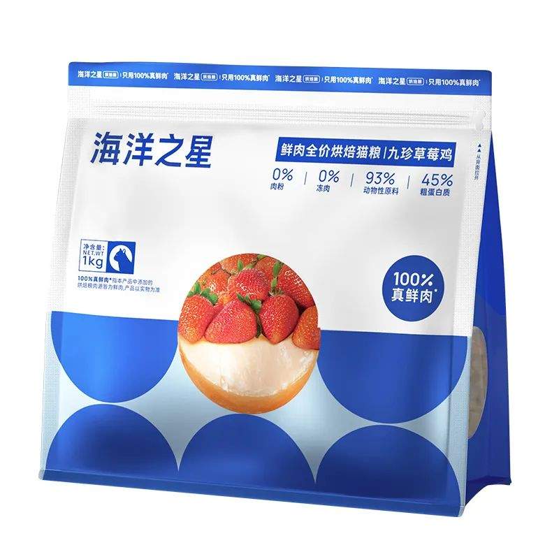 网红海洋之星草莓鸡烘焙猫粮全攻略