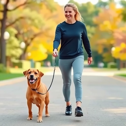 遛狗狗的重要性——增进宠物与人的感情（遛狗狗）