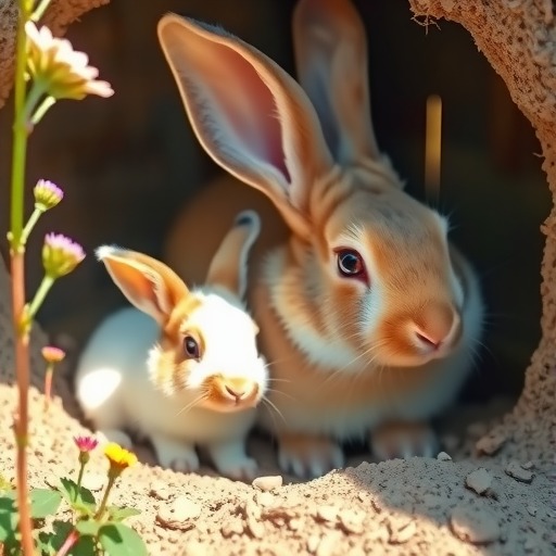 垂耳兔的成长周期研究（以垂耳兔多久能长大为主题的生物学调查）