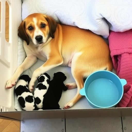 狗的妊娠期及分娩时间(狗妊娠周期、分娩过程及相关注意事项) 狗的妊娠期及分娩时间(狗妊娠周期、分娩过程及相关注意事项)