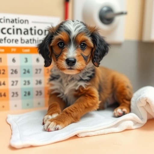 幼犬泰迪打疫苗后何时可以洗澡？（洗澡前请留意这些关键信息）