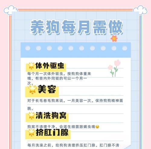 狗狗洗澡的频率与注意事项（探讨2岁狗狗洗澡的最佳频率和正确方法）