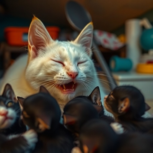 母猫为什么会咬死刚出生的幼崽？