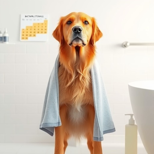 金毛犬洗澡的最佳频率及注意事项（金毛犬洗澡的时间间隔和洗澡前后的护理方法）