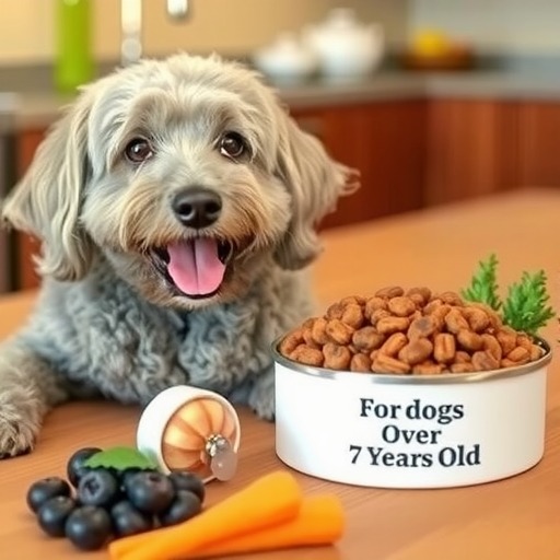 怎么给7岁以上的老年犬挑选狗粮？