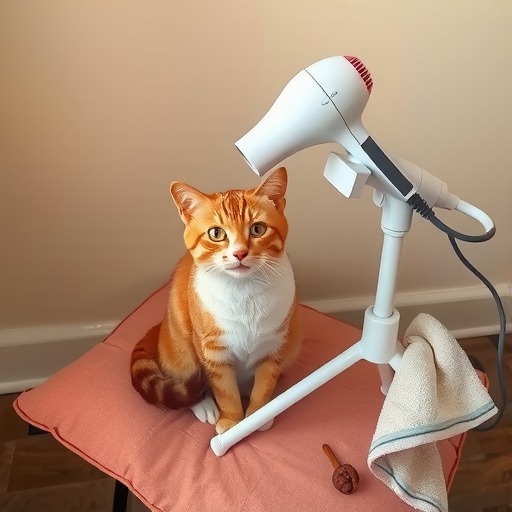 猫咪怕吹风机？教你3步脱敏训练（还有后手！）