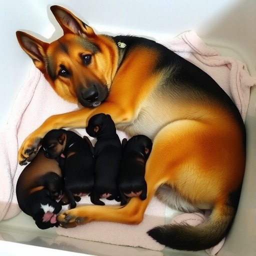 以德牧生娃多久可以洗澡？（了解以德牧生娃后适宜的洗澡时间和方法）