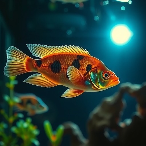 地图鱼的一天（探索地图鱼生活中的日夜节奏，解密它们每天的光照需求）