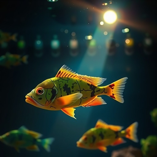 地图鱼的一天（探索地图鱼生活中的日夜节奏，解密它们每天的光照需求）