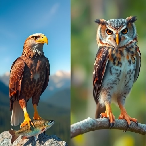 老鹰和猫头鹰的食性差异（揭秘不同种类的鹰喜好的食物以及原因）