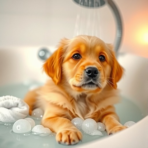 小金毛洗澡的最佳时间和频率（宠物狗洗澡有讲究，别错过最佳时机！）