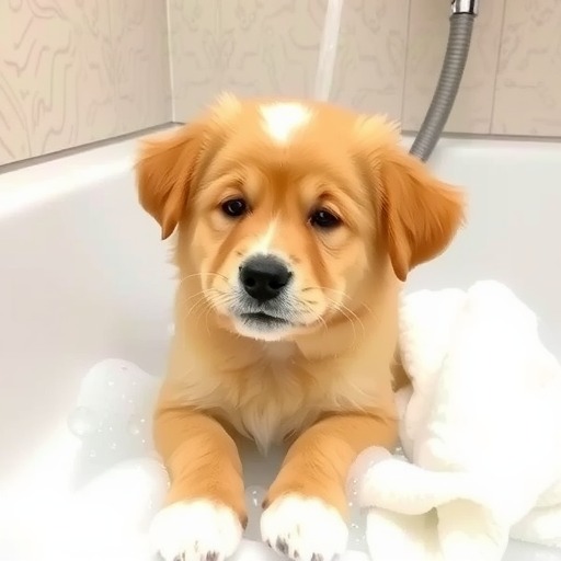 小金毛洗澡的最佳时间和频率（宠物狗洗澡有讲究，别错过最佳时机！）