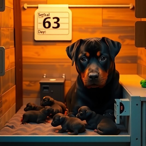 以罗威纳犬怀孕多久临产（详解罗威纳犬妊娠期及分娩过程，科学护理保障宝宝安全）