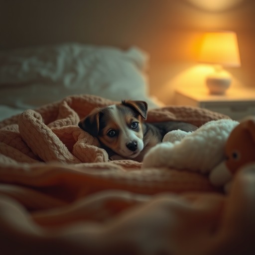 小奶狗的夜间安眠秘诀（如何让小奶狗晚上安心入眠）