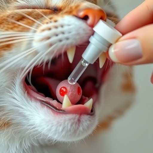 猫咪口腔溃疡（探索如何给你的爱猫喷洒药物，治疗和预防口腔溃疡）