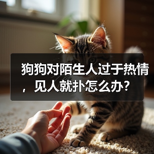 狗狗对陌生人过于热情，见人就扑怎么办？