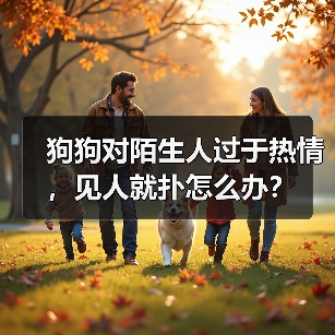 狗狗对陌生人过于热情，见人就扑怎么办？