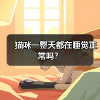 猫咪一整天都在睡觉正常吗？