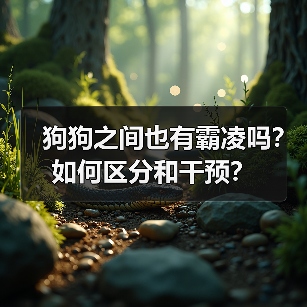狗狗之间也有霸凌吗？如何区分和干预？