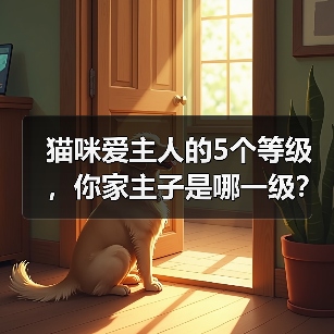 猫咪爱主人的5个等级，你家主子是哪一级？（图2）