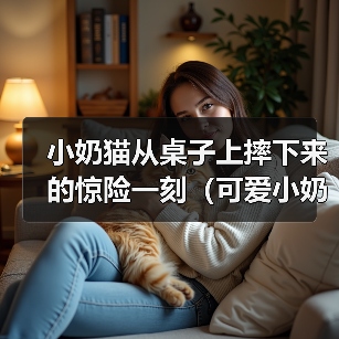 小奶猫从桌子上摔下来的惊险一刻(可爱小奶猫的失足瞬间让人捏了一把冷汗)(图2) 小奶猫从桌子上摔下来的惊险一刻(可爱小奶猫的失足瞬间让人捏了一把冷汗)(图2)