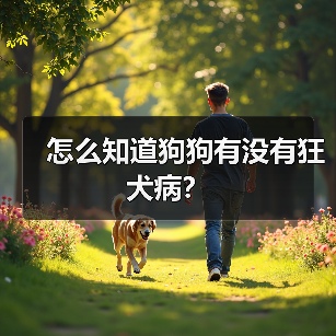怎么知道狗狗有没有狂犬病？
