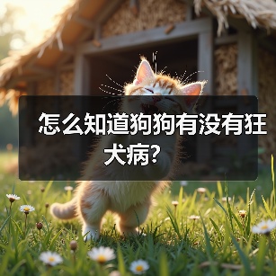 怎么知道狗狗有没有狂犬病？
