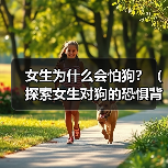 女生为什么会怕狗?(探索女生对狗的恐惧背后的心理原因)(图3) 女生为什么会怕狗?(探索女生对狗的恐惧背后的心理原因)(图3)