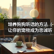 培养狗狗听话的方法(让你的宠物成为忠诚听话的好伙伴)(图1) 培养狗狗听话的方法(让你的宠物成为忠诚听话的好伙伴)(图1)
