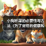 小狗断尾的必要性与方法（为了宠物的健康和安全，断尾是必要的）（图1）
