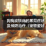 狗狗皮肤病的常见症状及预防治疗(宠物爱好者必看!狗狗皮肤病的预防和治疗方法)(图2) 狗狗皮肤病的常见症状及预防治疗(宠物爱好者必看!狗狗皮肤病的预防和治疗方法)(图2)