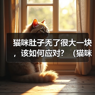 猫咪肚子秃了很大一块，该如何应对？（猫咪肚子秃的原因及治疗方法，了解一下！）（图1）
