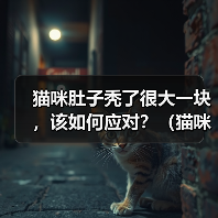 猫咪肚子秃了很大一块，该如何应对？（猫咪肚子秃的原因及治疗方法，了解一下！）（图3）