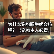 为什么狗狗喝牛奶会拉稀？（宠物主人必看，狗狗喝牛奶的真相揭秘）（图1）