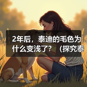 2年后，泰迪的毛色为什么变浅了？（探究泰迪毛色变浅的原因及解决方法）（图3）