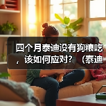 四个月泰迪没有狗粮吃，该如何应对？（泰迪狗狗生病，无法食用狗粮时该如何喂养？）（图1）